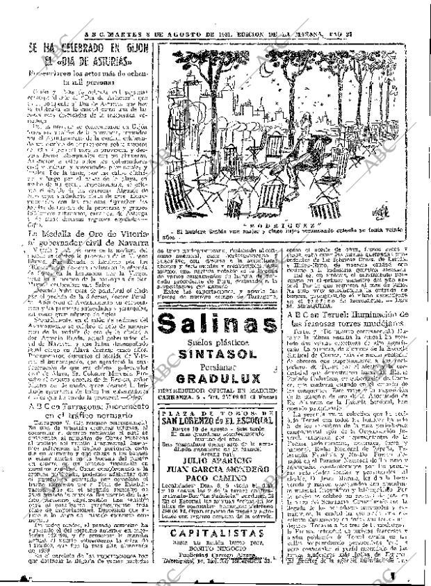 ABC MADRID 08-08-1961 página 27