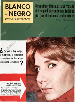 BLANCO Y NEGRO MADRID 12-08-1961