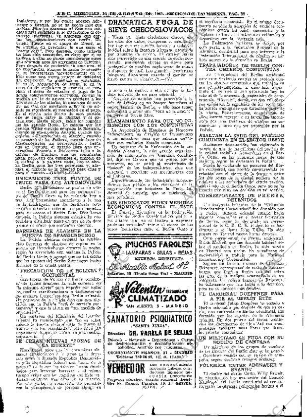 ABC MADRID 16-08-1961 página 17
