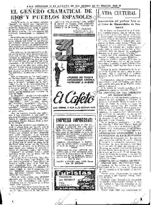 ABC MADRID 16-08-1961 página 25