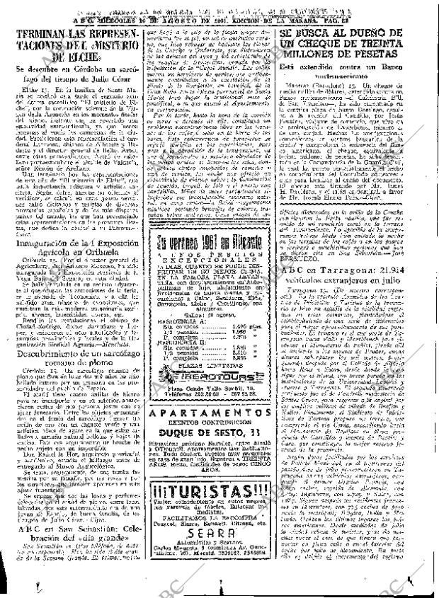 ABC MADRID 16-08-1961 página 27