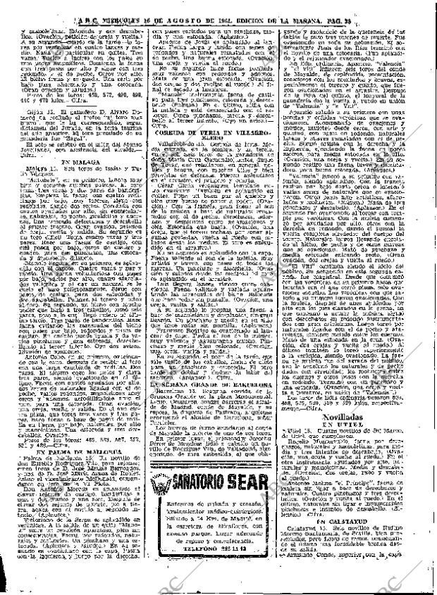 ABC MADRID 16-08-1961 página 33