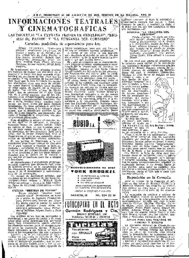 ABC MADRID 16-08-1961 página 39