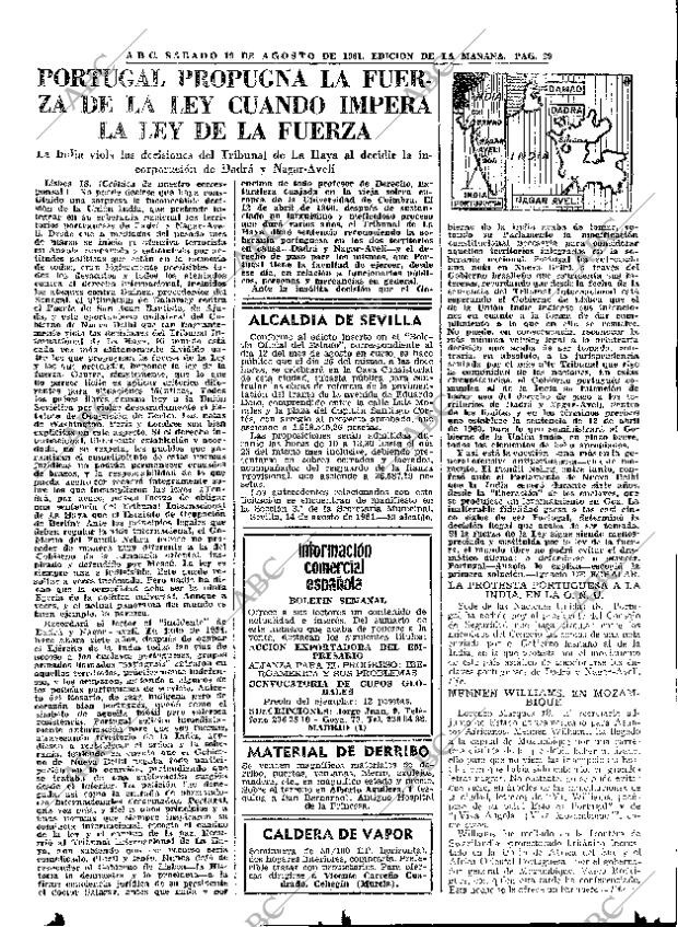 ABC MADRID 19-08-1961 página 29