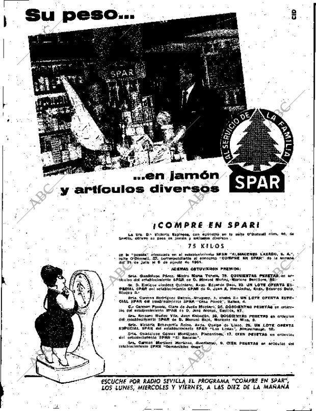 ABC SEVILLA 19-08-1961 página 11