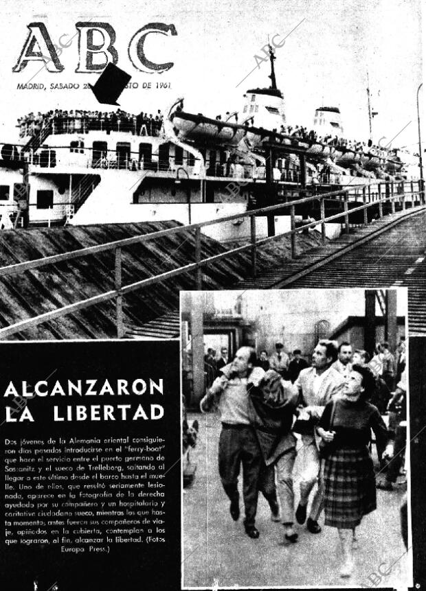 ABC MADRID 26-08-1961 página 1