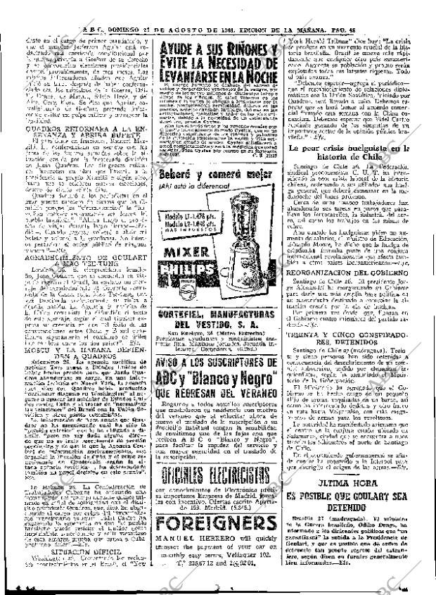 ABC MADRID 27-08-1961 página 48