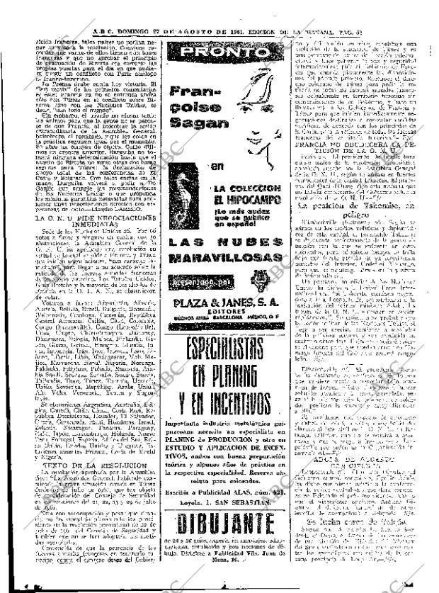 ABC MADRID 27-08-1961 página 52