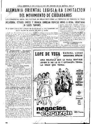 ABC MADRID 27-08-1961 página 53