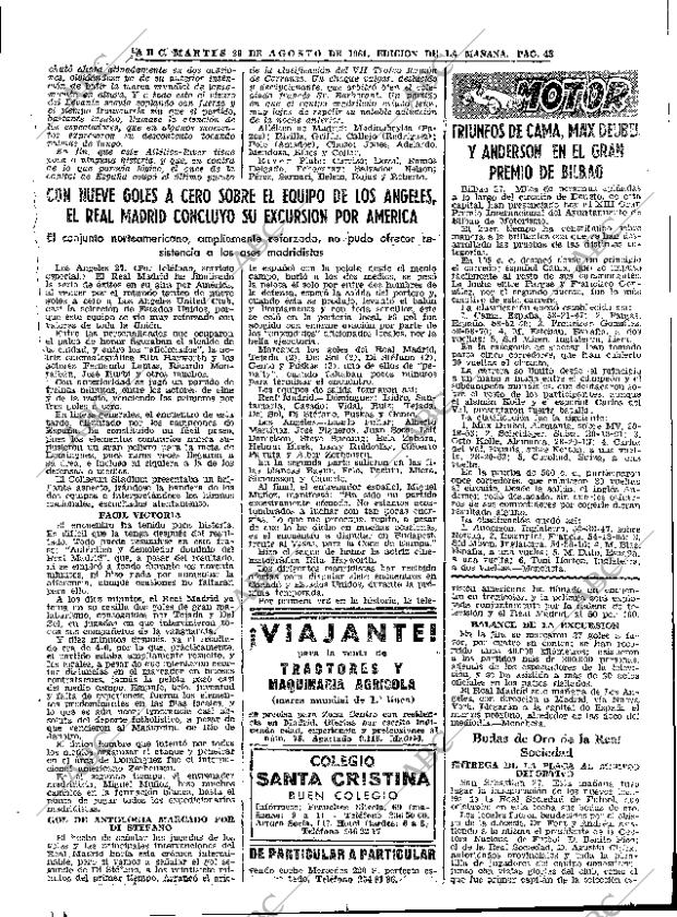 ABC MADRID 29-08-1961 página 43