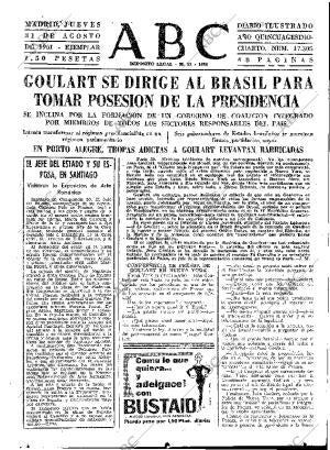 ABC MADRID 31-08-1961 página 15
