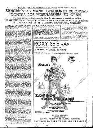 ABC MADRID 31-08-1961 página 21
