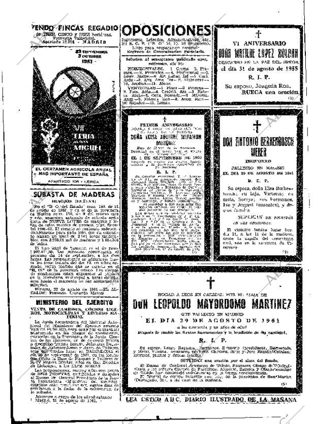 ABC MADRID 31-08-1961 página 46