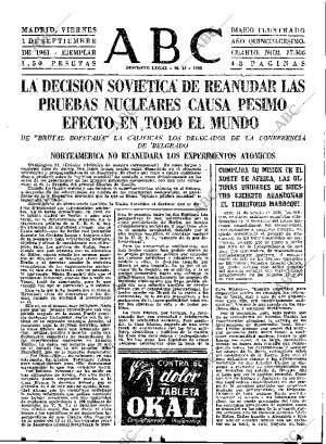 ABC MADRID 01-09-1961 página 15
