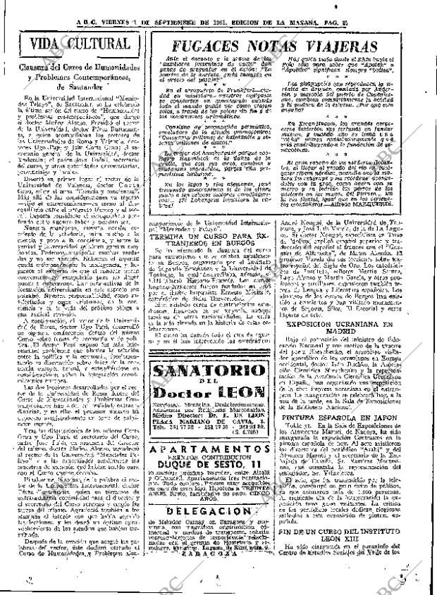 ABC MADRID 01-09-1961 página 27