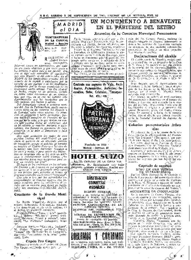 ABC MADRID 02-09-1961 página 31