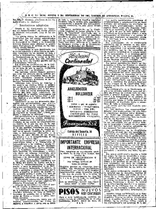 ABC SEVILLA 07-09-1961 página 10