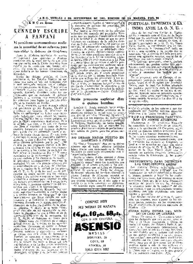 ABC MADRID 08-09-1961 página 26