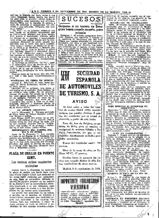 ABC MADRID 08-09-1961 página 41
