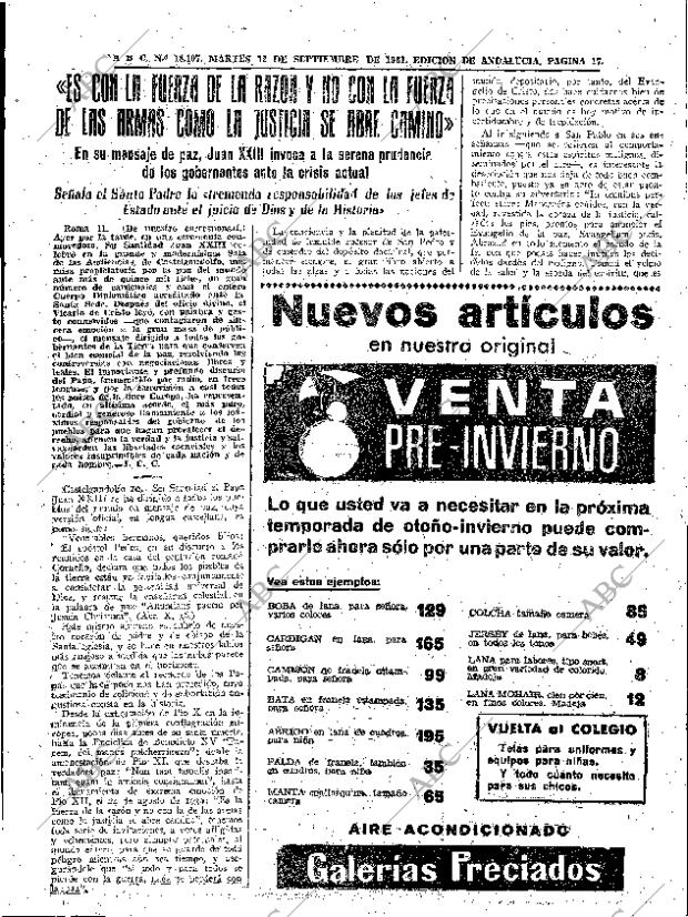 ABC SEVILLA 12-09-1961 página 15