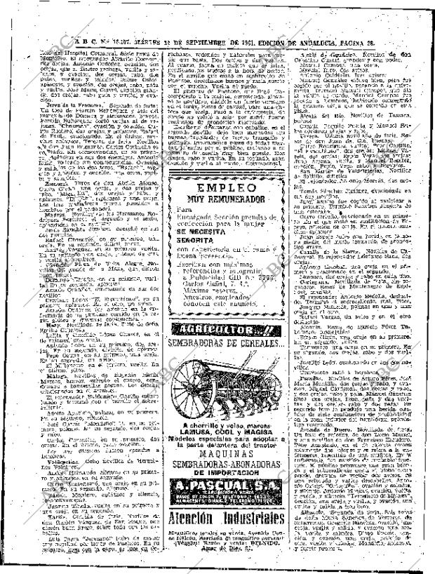 ABC SEVILLA 12-09-1961 página 26