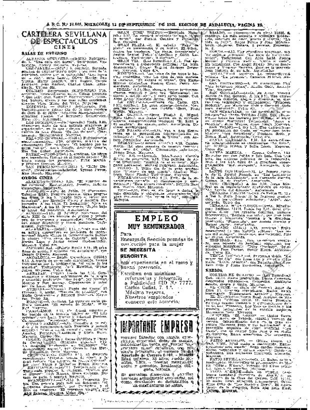 ABC SEVILLA 13-09-1961 página 24
