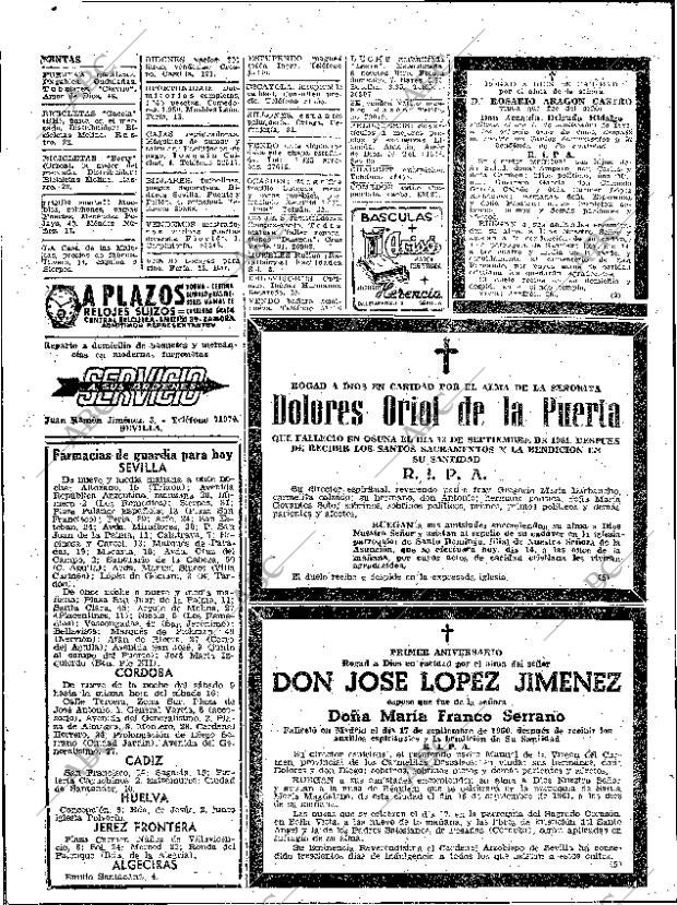 ABC SEVILLA 14-09-1961 página 34