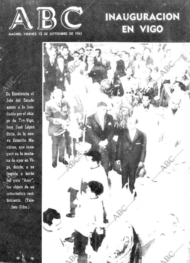 ABC MADRID 15-09-1961 página 1