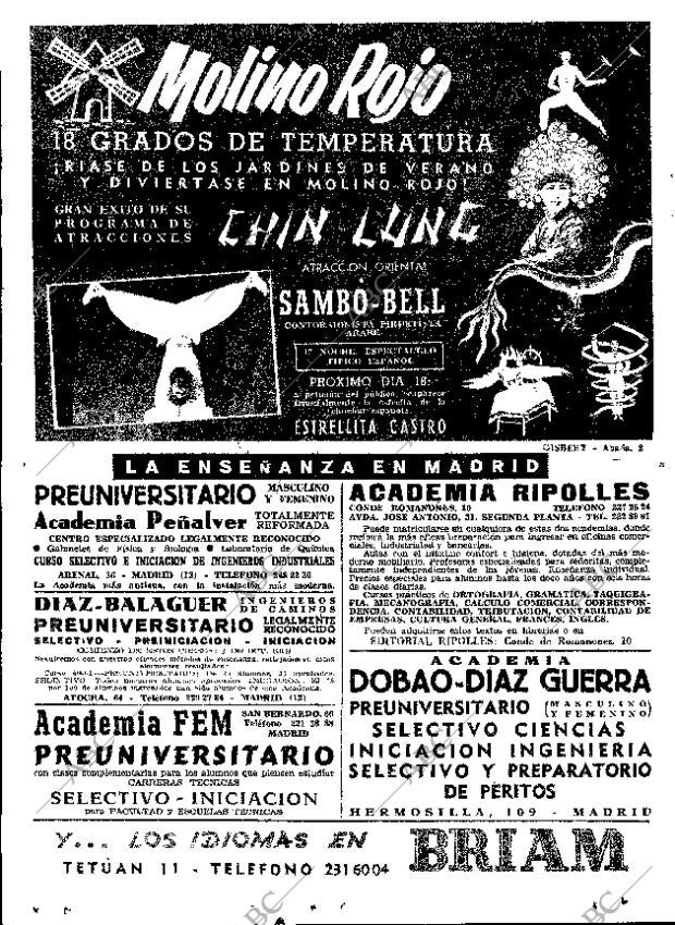 ABC MADRID 15-09-1961 página 10