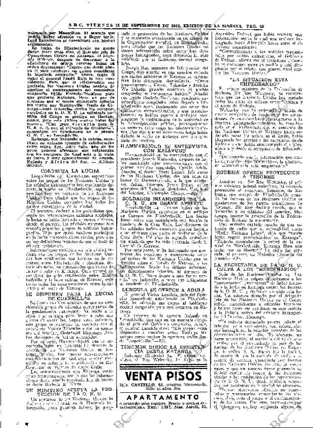 ABC MADRID 15-09-1961 página 28