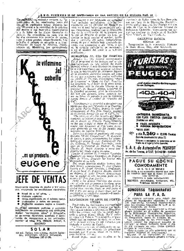 ABC MADRID 15-09-1961 página 36