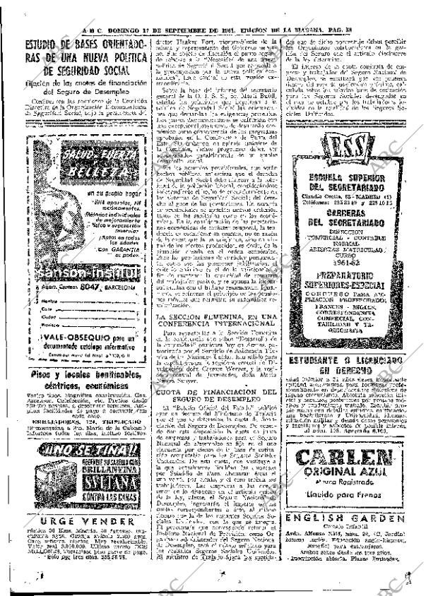 ABC MADRID 17-09-1961 página 58