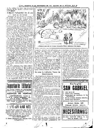 ABC MADRID 17-09-1961 página 67