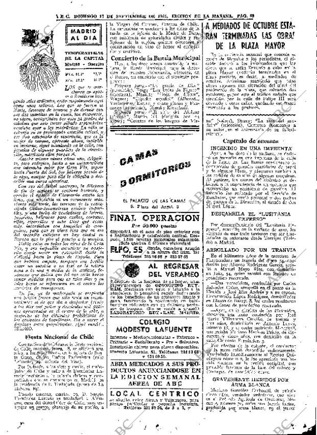 ABC MADRID 17-09-1961 página 69