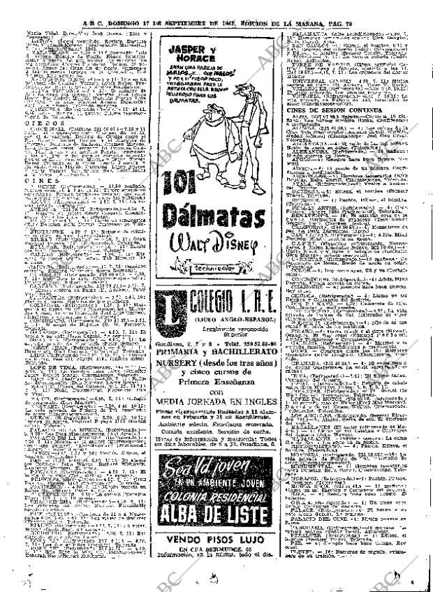 ABC MADRID 17-09-1961 página 79