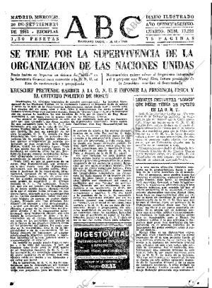 ABC MADRID 20-09-1961 página 31