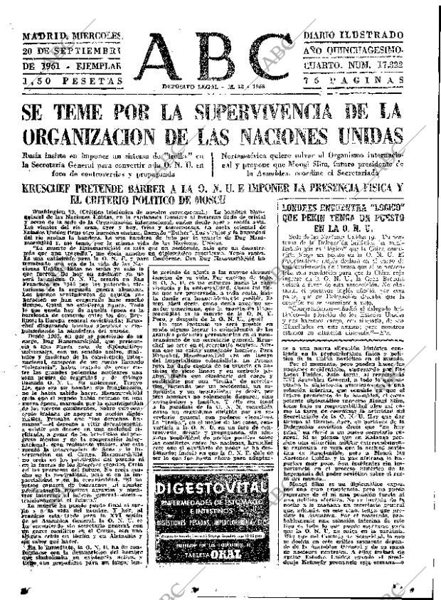 ABC MADRID 20-09-1961 página 31