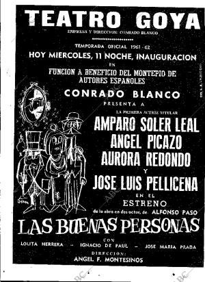 ABC MADRID 20-09-1961 página 4