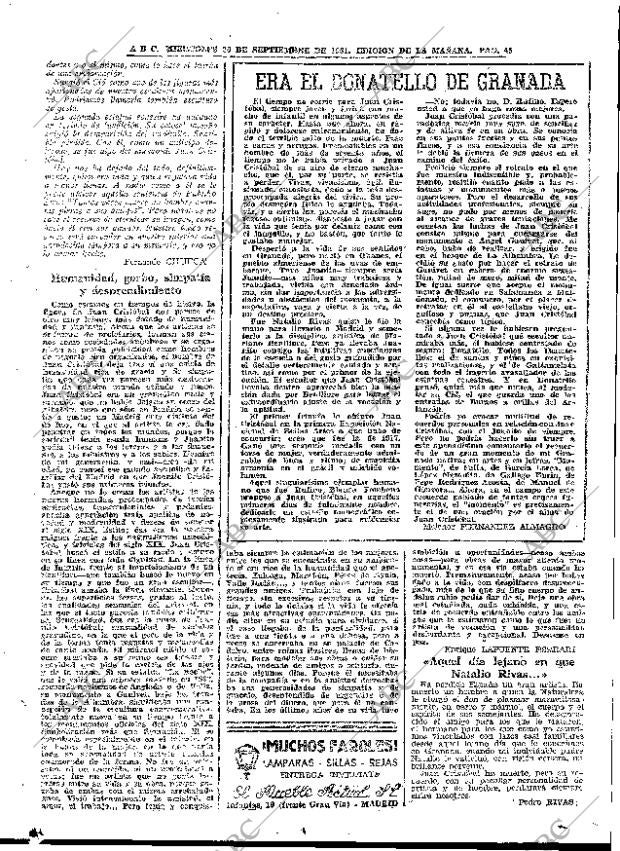 ABC MADRID 20-09-1961 página 45