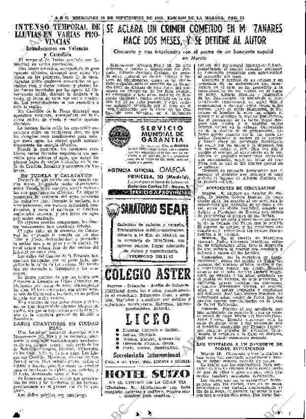 ABC MADRID 20-09-1961 página 53