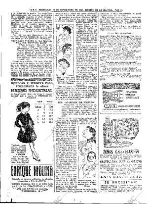 ABC MADRID 20-09-1961 página 64