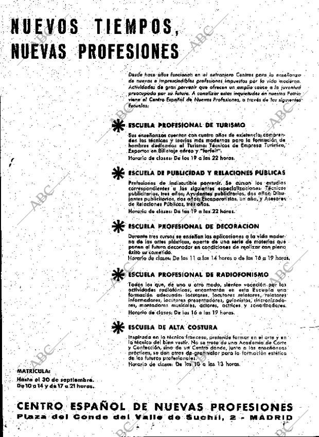 ABC MADRID 21-09-1961 página 22