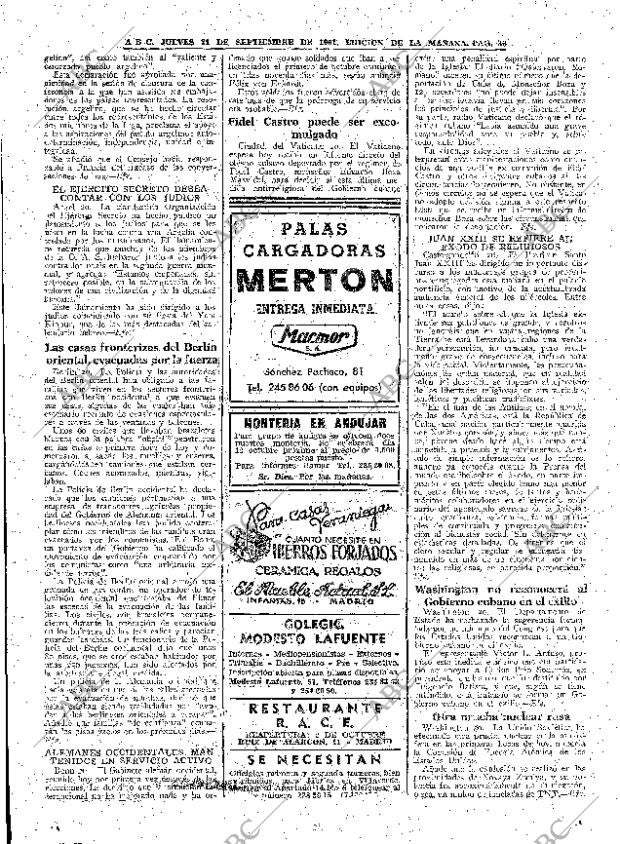 ABC MADRID 21-09-1961 página 36