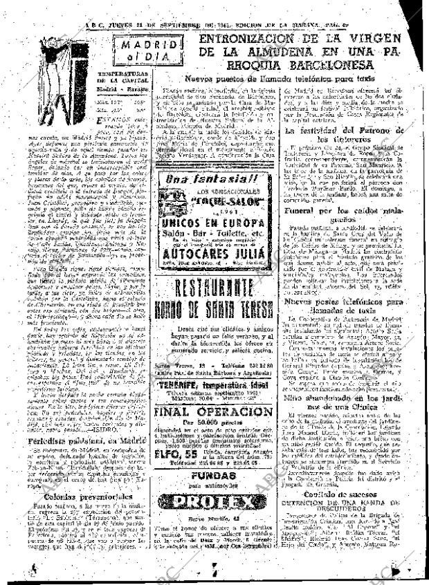 ABC MADRID 21-09-1961 página 49