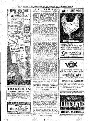 ABC MADRID 21-09-1961 página 58
