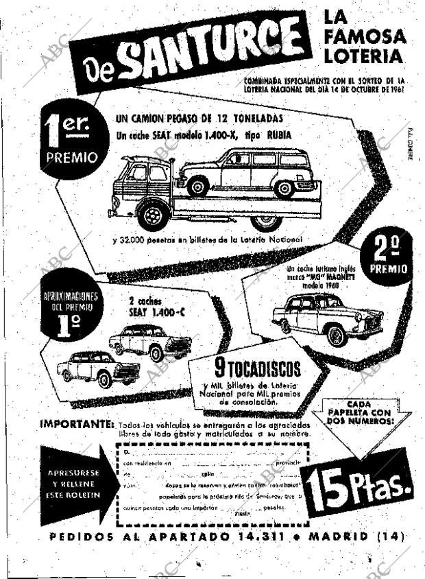 ABC MADRID 22-09-1961 página 30