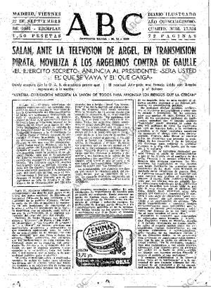 ABC MADRID 22-09-1961 página 31