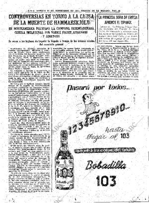 ABC MADRID 22-09-1961 página 33