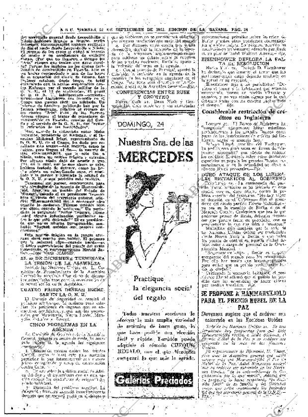 ABC MADRID 22-09-1961 página 34