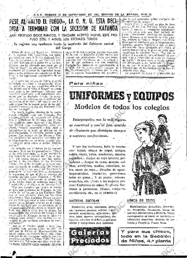 ABC MADRID 22-09-1961 página 35